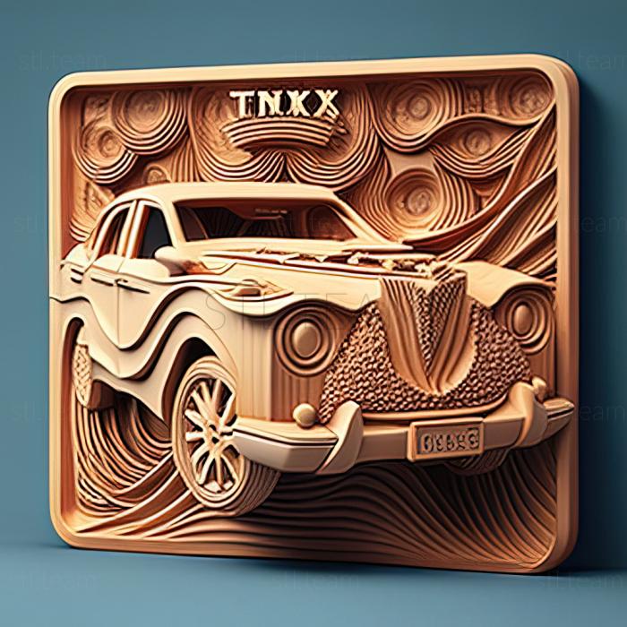 3D модель Toyota Fine X (STL)